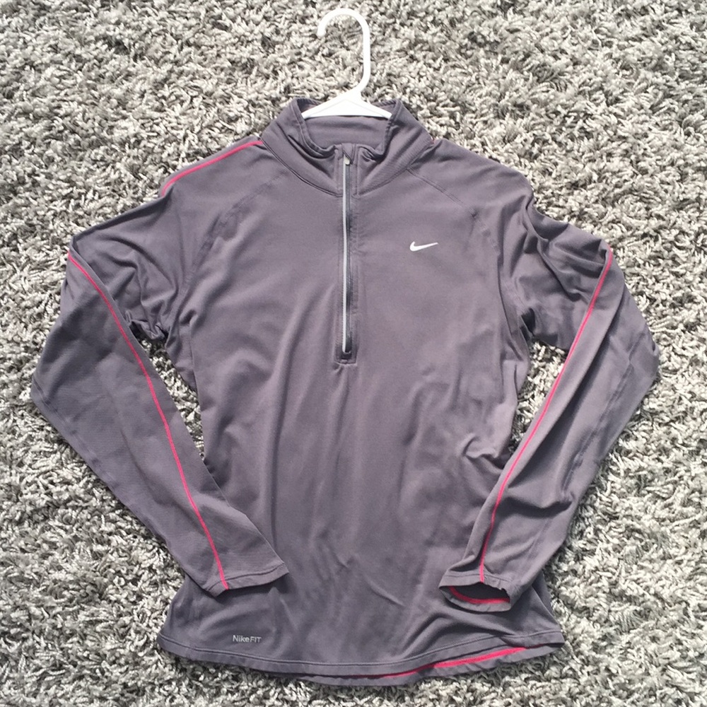 Nike Dri-fit grey long sleeve tee